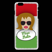 Coque iPhone 6 / 6S Miss Italie Rousse