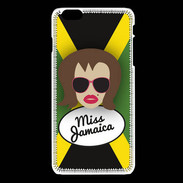 Coque iPhone 6 / 6S Miss Jamaica Chatain