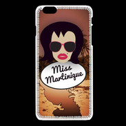 Coque iPhone 6 / 6S Miss Martinique Brune