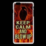 Coque iPhone 6 / 6S Keep Calm and Grenade Feu