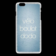 Coque iPhone 6 / 6S Vélo Boulot Dodo Bleu ZG
