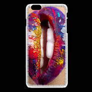 Coque iPhone 6Plus / 6Splus Lèvres multicouleurs