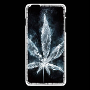 Coque iPhone 6Plus / 6Splus Feuille de cannabis en fumée