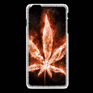 Coque iPhone 6Plus / 6Splus Cannabis en feu