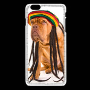 Coque iPhone 6Plus / 6Splus Chien Rasta