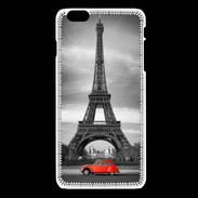 Coque iPhone 6Plus / 6Splus Vintage Tour Eiffel et 2 cv