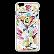 Coque iPhone 6Plus / 6Splus cocktail en dessin