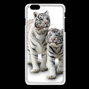 Coque iPhone 6Plus / 6Splus Tigre blanc
