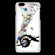 Coque iPhone 6Plus / 6Splus Farandole de notes de musique 1