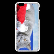 Coque iPhone 6Plus / 6Splus Chat Noël 6
