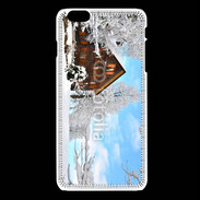 Coque iPhone 6Plus / 6Splus Chalet enneigé 2