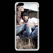 Coque iPhone 6Plus / 6Splus Hippie amoureux et tranquile