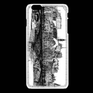 Coque iPhone 6Plus / 6Splus Pont des arts à Paris en dessin