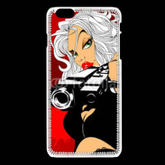 Coque iPhone 6Plus / 6Splus Femme blonde tueuse 50