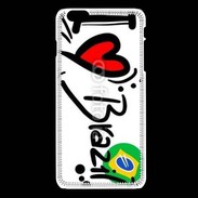 Coque iPhone 6Plus / 6Splus I love Brésil 2