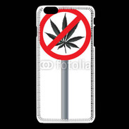 Coque iPhone 6Plus / 6Splus Cannabis interdit