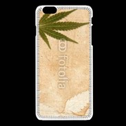 Coque iPhone 6Plus / 6Splus Fond cannabis vintage