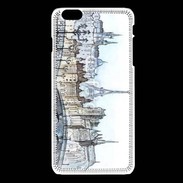 Coque iPhone 6Plus / 6Splus Vintage Paris en dessin 2