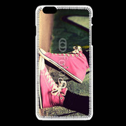 Coque iPhone 6Plus / 6Splus Converses roses vintage