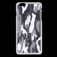 Coque iPhone 6Plus / 6Splus Camouflage gris et blanc
