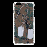 Coque iPhone 6Plus / 6Splus plaque d'identité soldat américain