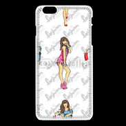 Coque iPhone 6Plus / 6Splus Illustration fashion girl 2