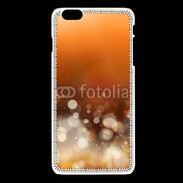 Coque iPhone 6Plus / 6Splus Fond bulles ocres