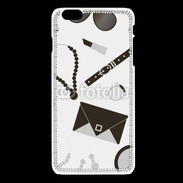 Coque iPhone 6Plus / 6Splus Fond fashion noir et blanc