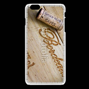 Coque iPhone 6Plus / 6Splus Bouchon de bouteille de vin Bordeaux