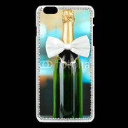 Coque iPhone 6Plus / 6Splus Bouteille de champagne avec noeud