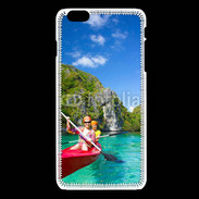 Coque iPhone 6Plus / 6Splus Kayak dans un lagon