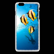 Coque iPhone 6Plus / 6Splus Poisson jaune et noir