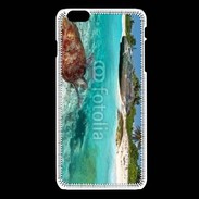 Coque iPhone 6Plus / 6Splus Belle plage avec tortue