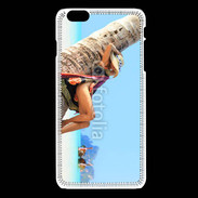Coque iPhone 6Plus / 6Splus Sieste contre un palmier sur la plage