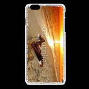 Coque iPhone 6Plus / 6Splus Couché de soleil agréable sur la plage