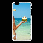 Coque iPhone 6Plus / 6Splus Cocktail noix de coco sur la plage 5