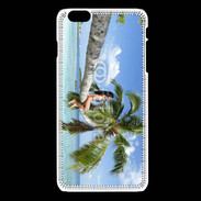 Coque iPhone 6Plus / 6Splus Palmier et charme sur la plage