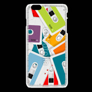 Coque iPhone 6Plus / 6Splus Cassette audio couleur 1