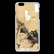 Coque iPhone 6Plus / 6Splus Illustration trompettiste 