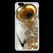 Coque iPhone 6Plus / 6Splus Saxophone et partitions 16