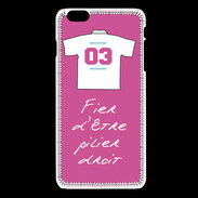 Coque iPhone 6Plus / 6Splus Pilier droit Bonus offensif-défensif Rose