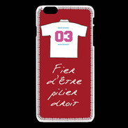 Coque iPhone 6Plus / 6Splus Pilier droit Bonus offensif-défensif Rouge