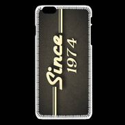 Coque iPhone 6Plus / 6Splus Since 1974 gris