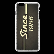 Coque iPhone 6Plus / 6Splus Since 1986 gris