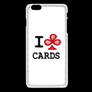 Coque iPhone 6Plus / 6Splus I love Cards Club