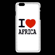 Coque iPhone 6Plus / 6Splus I love Africa
