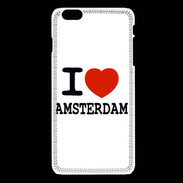 Coque iPhone 6Plus / 6Splus I love Amsterdam