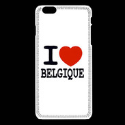 Coque iPhone 6Plus / 6Splus I love Belgique