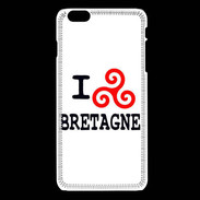 Coque iPhone 6Plus / 6Splus I love Bretagne 2