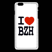 Coque iPhone 6Plus / 6Splus I love BZH